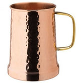 60 cl Krug mit gehämmertem Kupfer-Finish